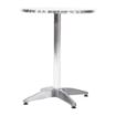 Picture of Bolero Round Bistro Table Stainless Steel 600mm - U425