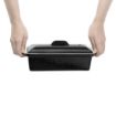 Picture of Vogue Black Cast Iron Pate Terrine Mould 1.3Ltr - U559
