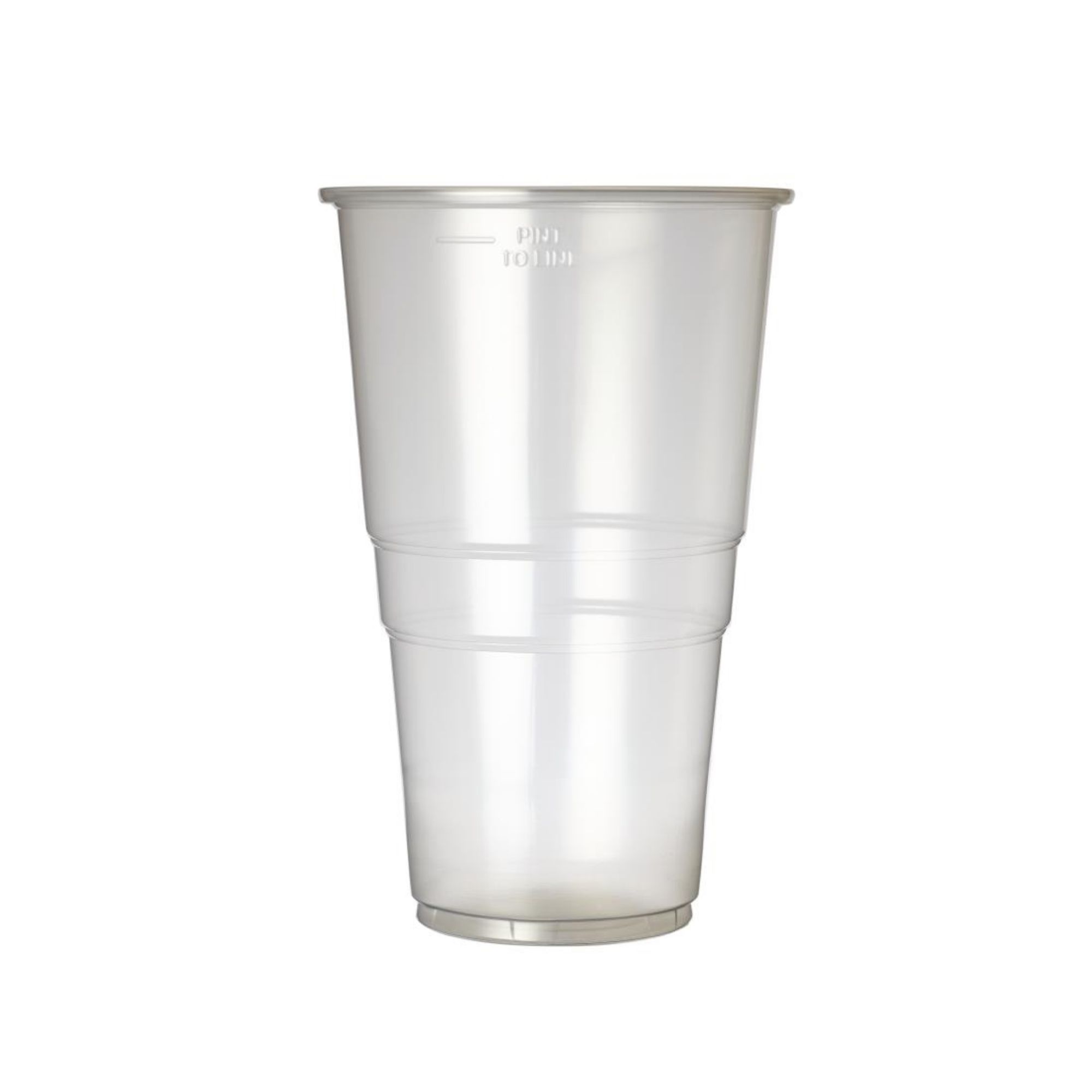 Picture of eGreen Flexy-Glass Recyclable Pint To Line UKCA CE Marked 568ml (Pack of 1000) - U384