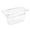 Picture of Vogue Polycarbonate 1/9 Gastronorm Container 100mm Clear - U243