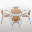 Picture of Bolero Ash Top Table Square 600mm (Single) - U430