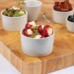 Picture of Olympia Whiteware Contemporary Ramekins 90mm (Pack of 12) - U176