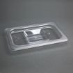 Picture of Vogue Polycarbonate 1/4 Gastronorm Lid Clear - U247