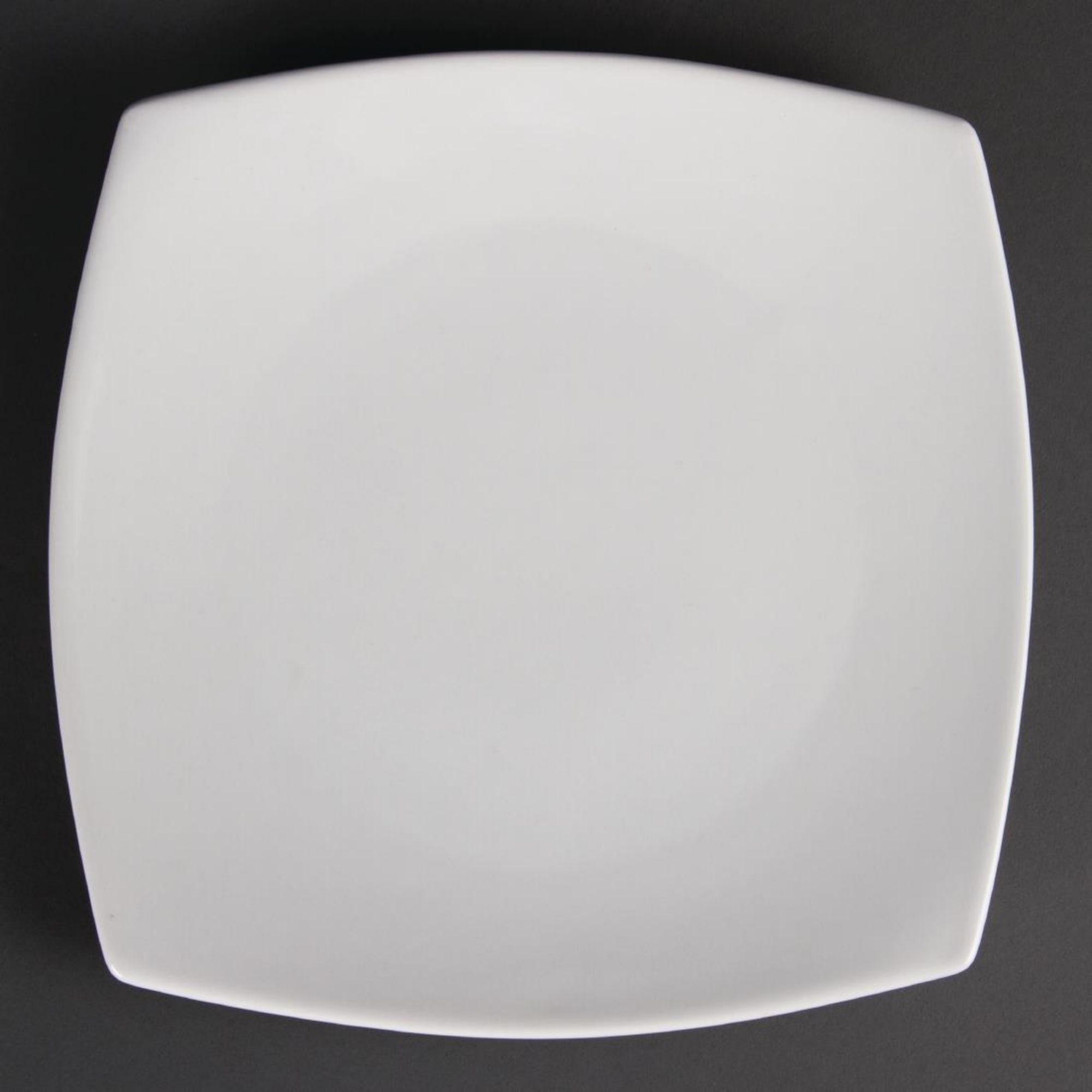 Picture of Olympia Whiteware Rounded Square Plates 240mm (Pack of 12) - U170