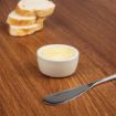 Picture of Olympia Ivory Butter Dish 56mm (Pack of 12) - U151