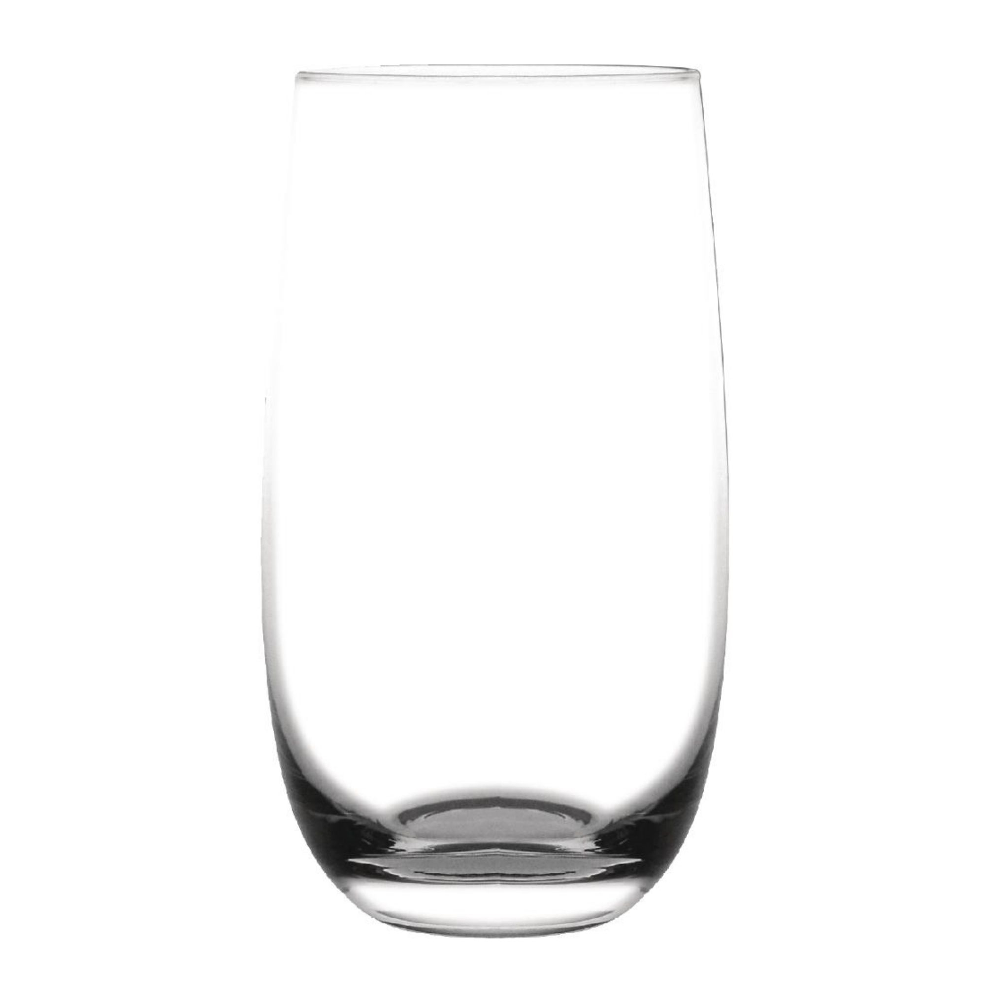 Picture of Olympia Rounded Crystal Hi Ball Glasses 390ml (Pack of 6) - GF719
