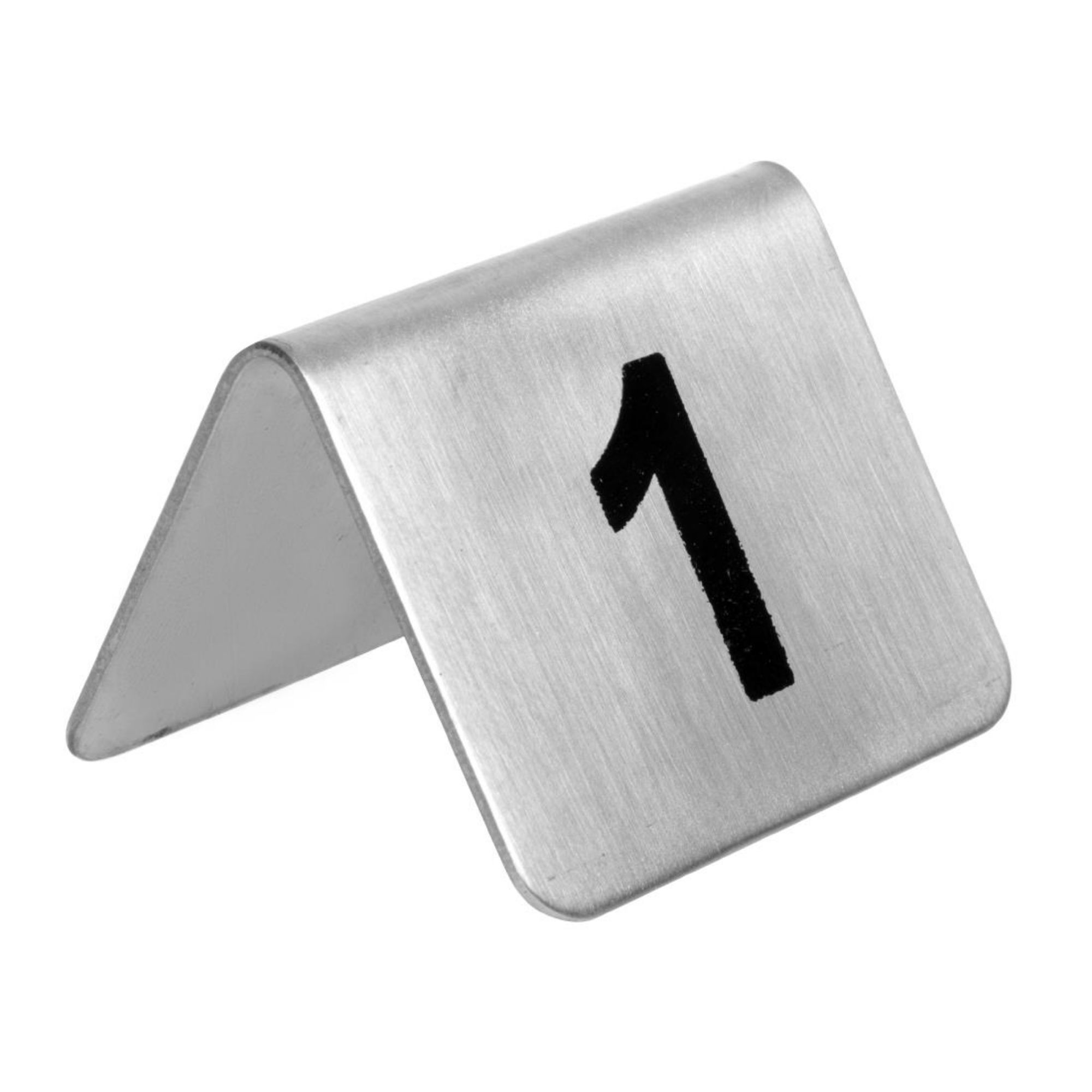 Picture of Olympia Stainless Steel Table Numbers 1-10 (Pack of 10) - U046