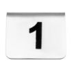 Picture of Olympia Stainless Steel Table Numbers 1-10 (Pack of 10) - U046