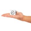 Picture of Olympia Brushed Steel No Smoking Table Sign - U044
