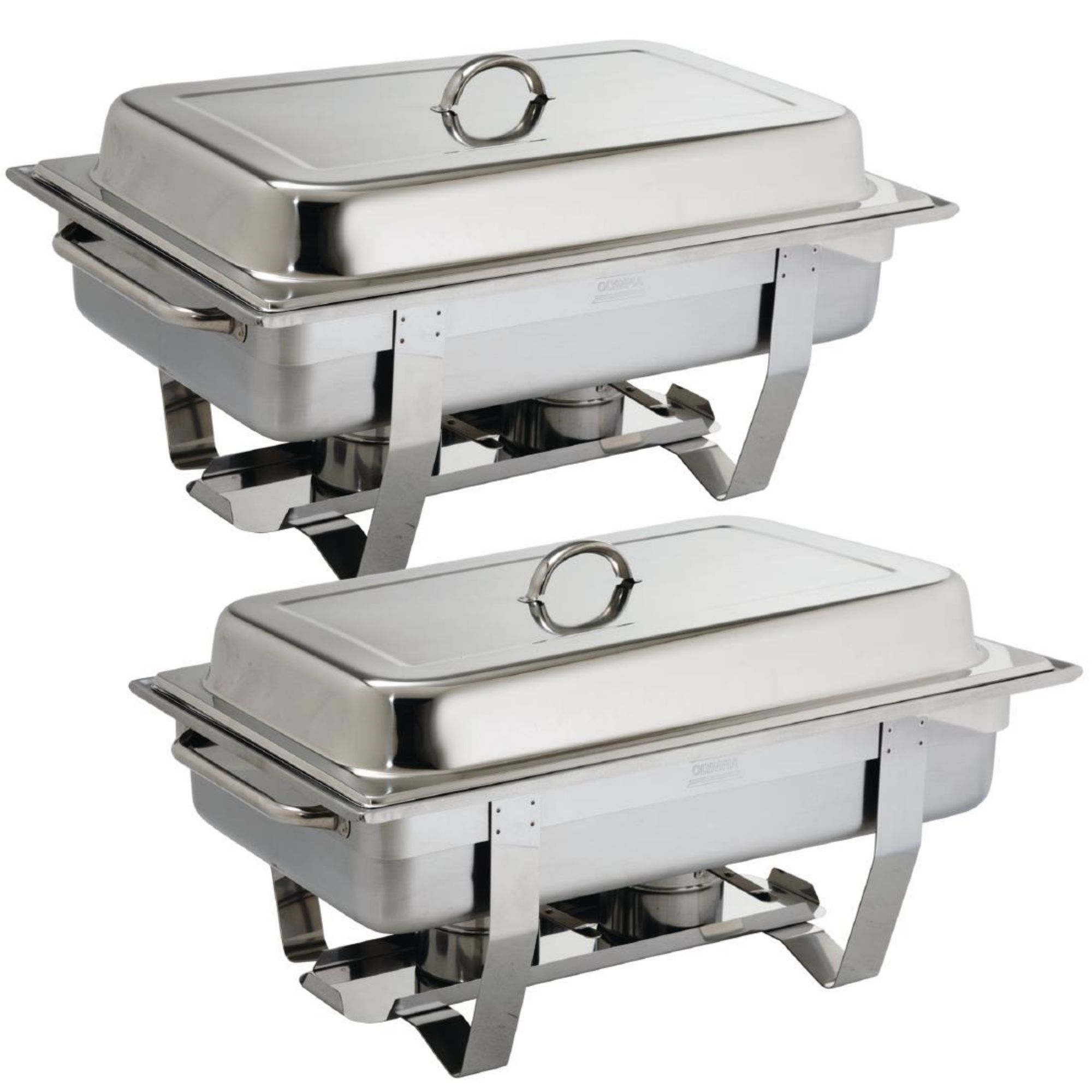 Picture of Olympia Milan Chafing Set 1/1 GN (Pack of 2) - S300