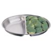 Picture of Olympia Oval Vegetable Dish Two Compartments 252mm - P185