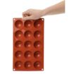 Picture of Pavoni Formaflex Silicone Half Sphere Mould 15 Cup - N936
