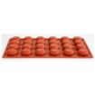 Picture of Pavoni Formaflex Silicone Pomponette Mould 24 Cup - N940