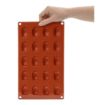 Picture of Pavoni Formaflex Silicone Non-Stick Mini-Madeleine Mould 20 Cup - N939