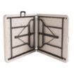 Picture of Bolero Rectangular Centre Folding Table 6ft White - L001