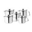 Picture of Olympia Concorde Stainless Steel Teapot 2Ltr - K681