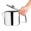 Picture of Olympia Concorde Stainless Steel Teapot 2Ltr - K681