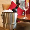 Picture of Olympia Brushed Stainless Steel Wine and Champagne Bucket - K406
