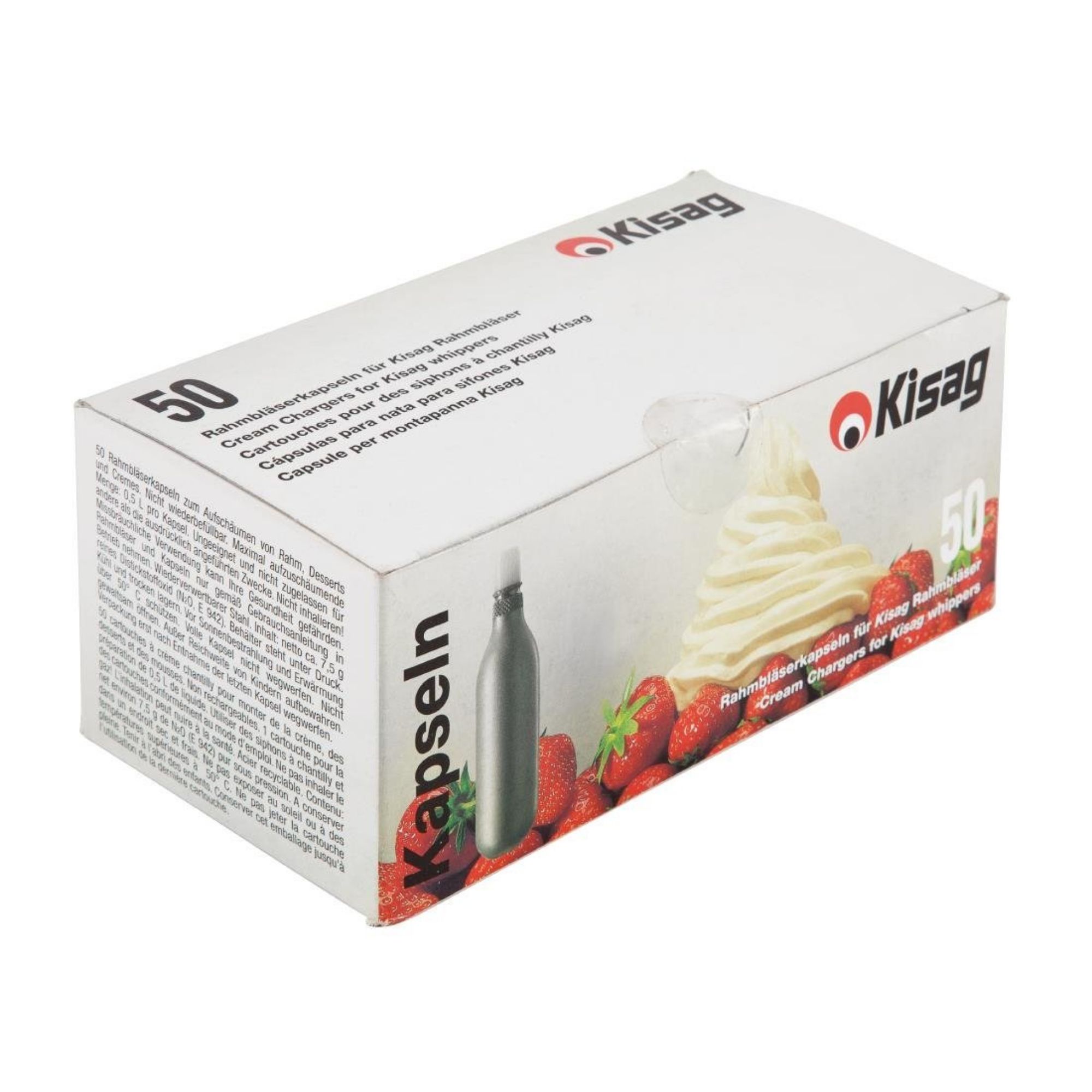 Picture of Kisag Cream Whipper Bulbs (Pack of 50) - J448