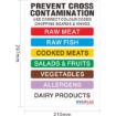 Picture of Hygiplas Colour Coded Wall Chart - J249