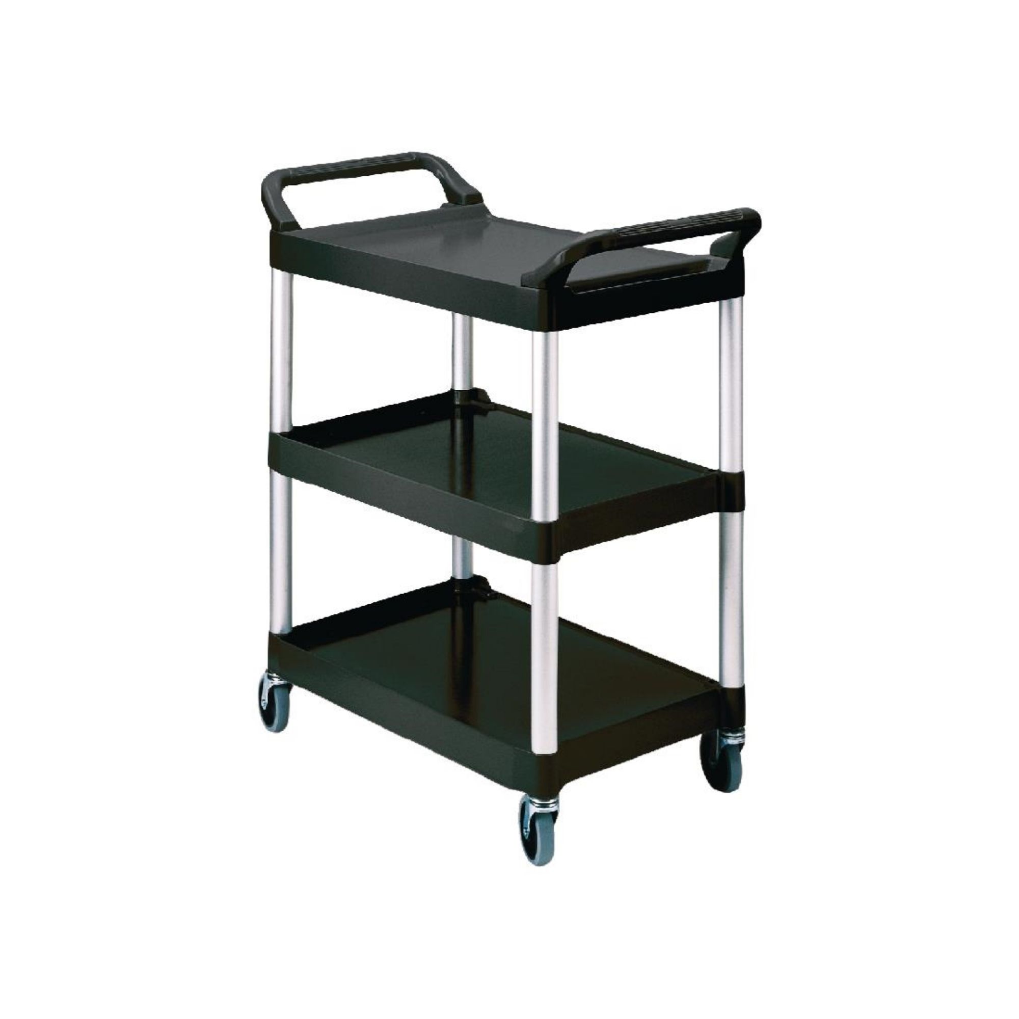Picture of Rubbermaid Compact Utility Trolley Black - J818