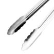 Picture of Hygiplas Colour Coded Serving Tong Black 405mm - HC848
