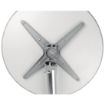 Picture of Bolero Round Flip Top Poseur Table Stainless Steel 600mm - GR396