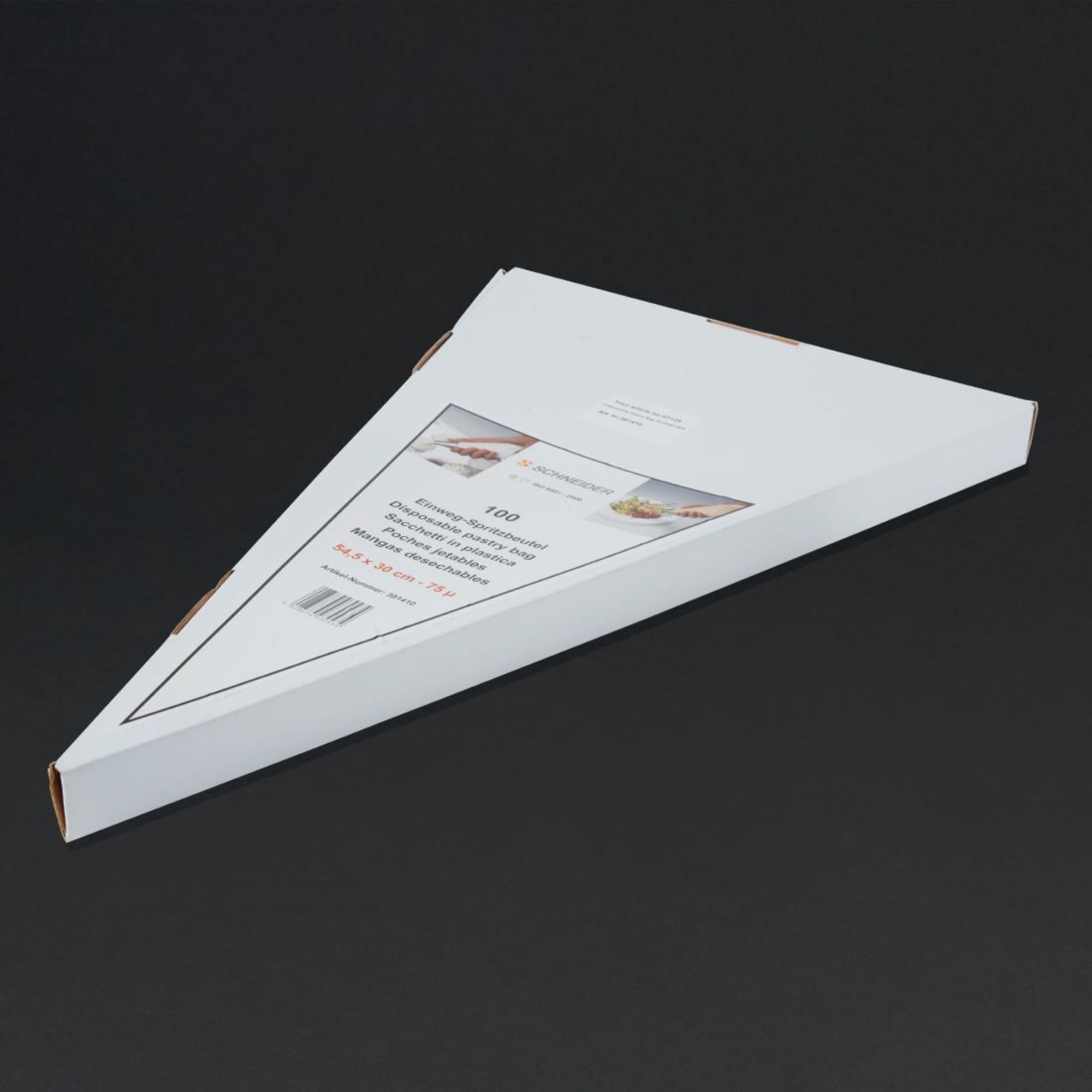Picture of Schneider White Disposable Piping Bags 54.5cm (100 pack) - GT125