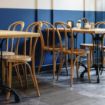 Picture of Bolero Cast Iron Decorative Brasserie Table Leg Base - HC298