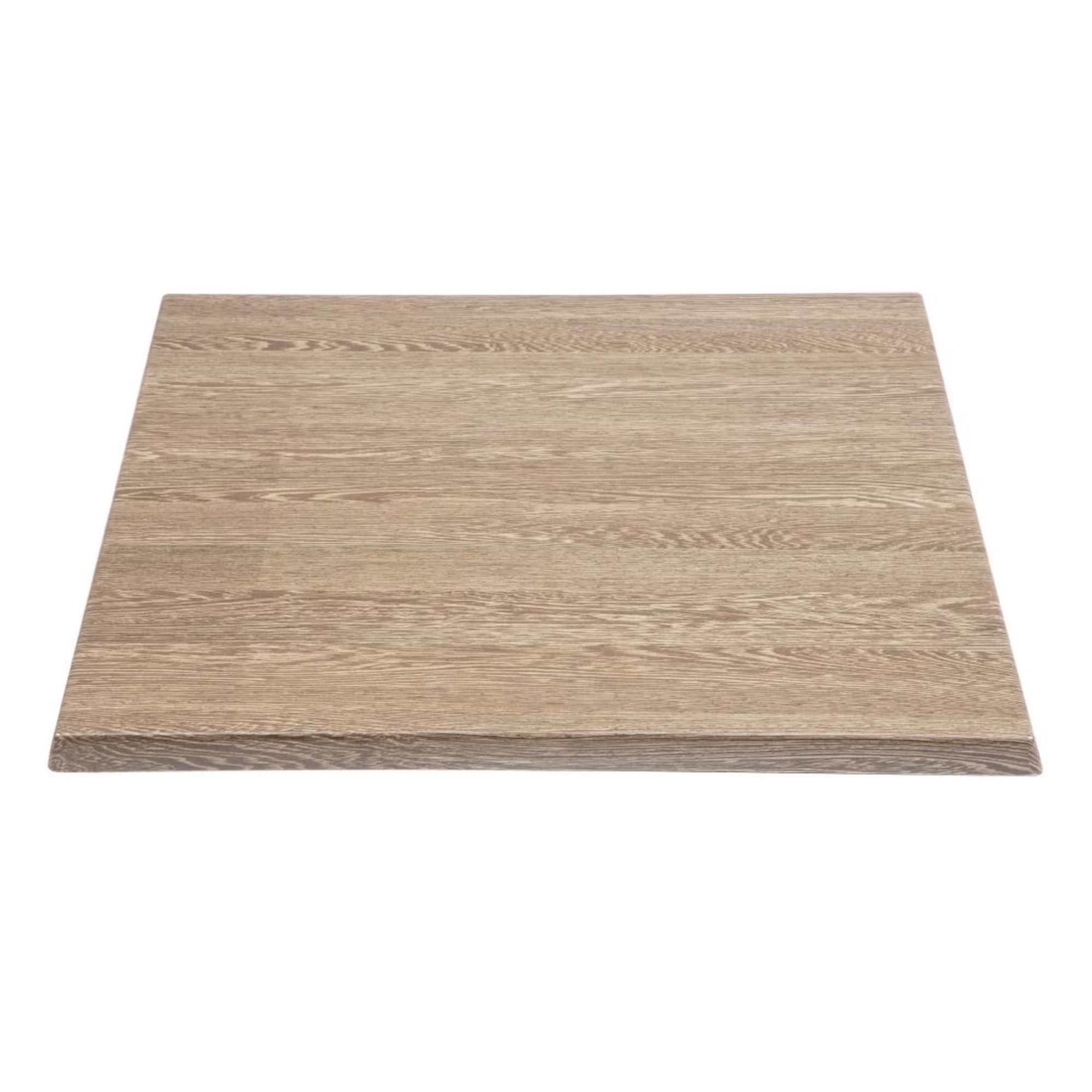Picture of Bolero Pre-Drilled Square Table Top Wenge Grain 700mm - HC295
