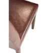 Picture of Bolero Faux Leather Dining Chair Antique Brown (Pack of 2) - GR369