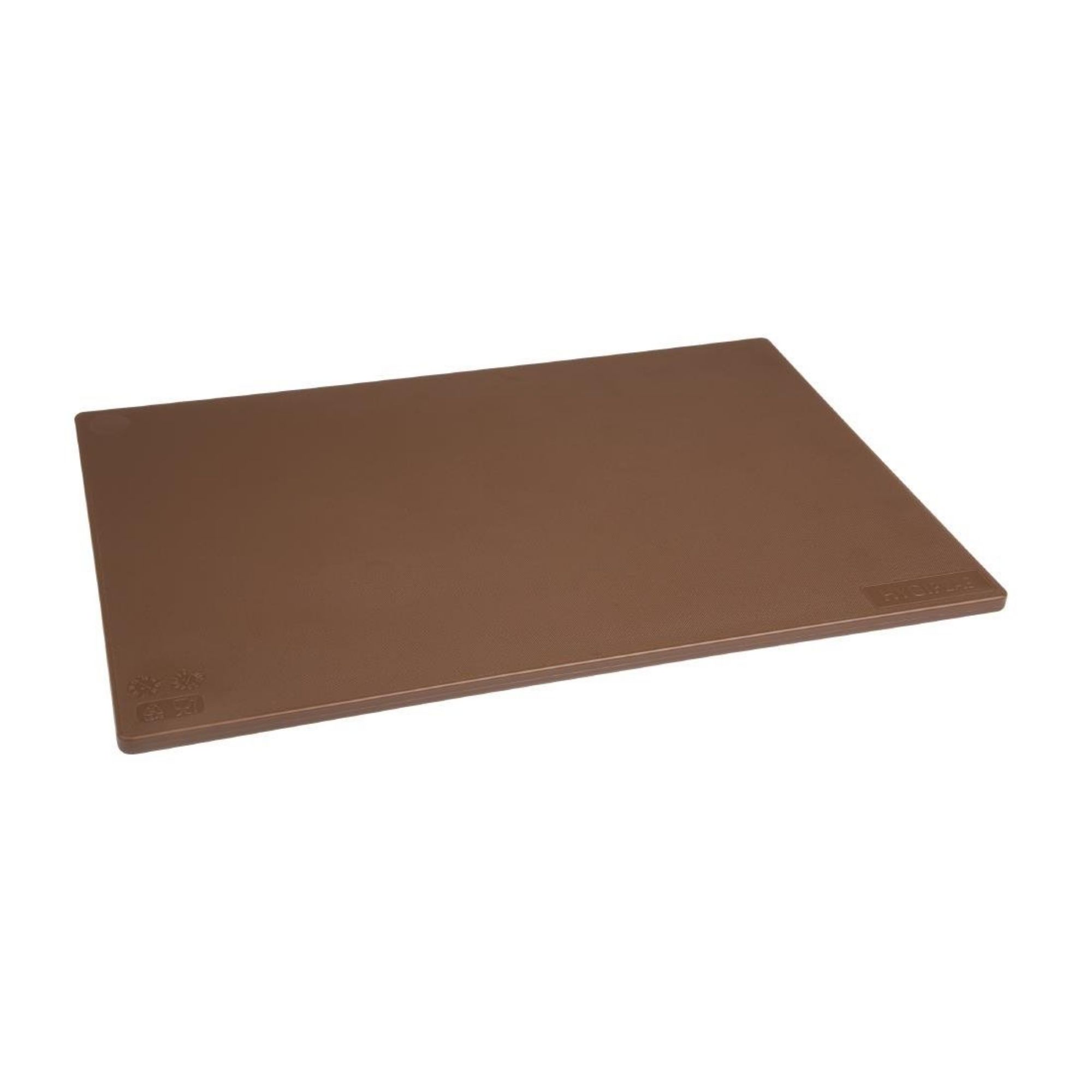Picture of Hygiplas Low Density Antibacterial Chopping Board Brown 450x300x10mm - HC857