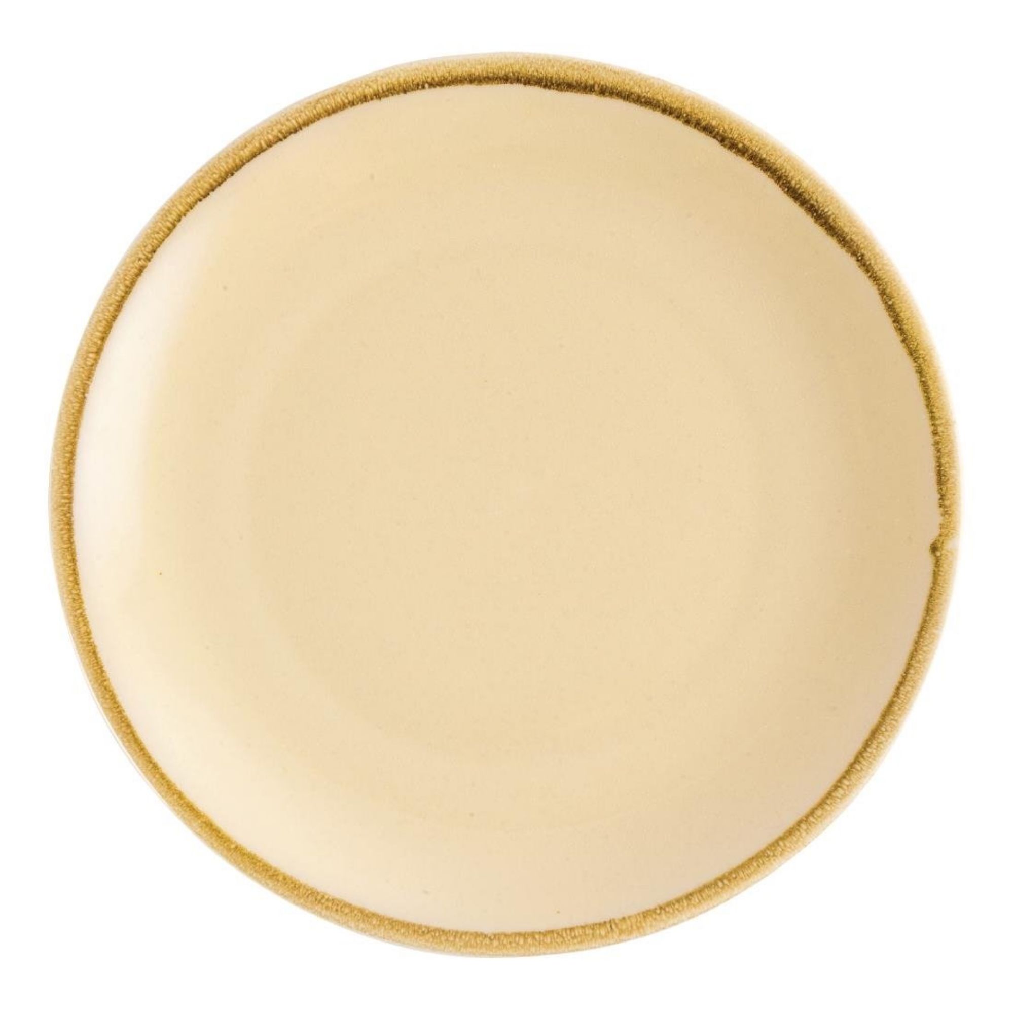 Picture of Olympia Kiln Round Plate Sandstone 280mm (Pack of 4) - GP462