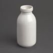 Picture of Olympia Whiteware White Mini Milk Bottle 145ml (Pack of 12) - GM368