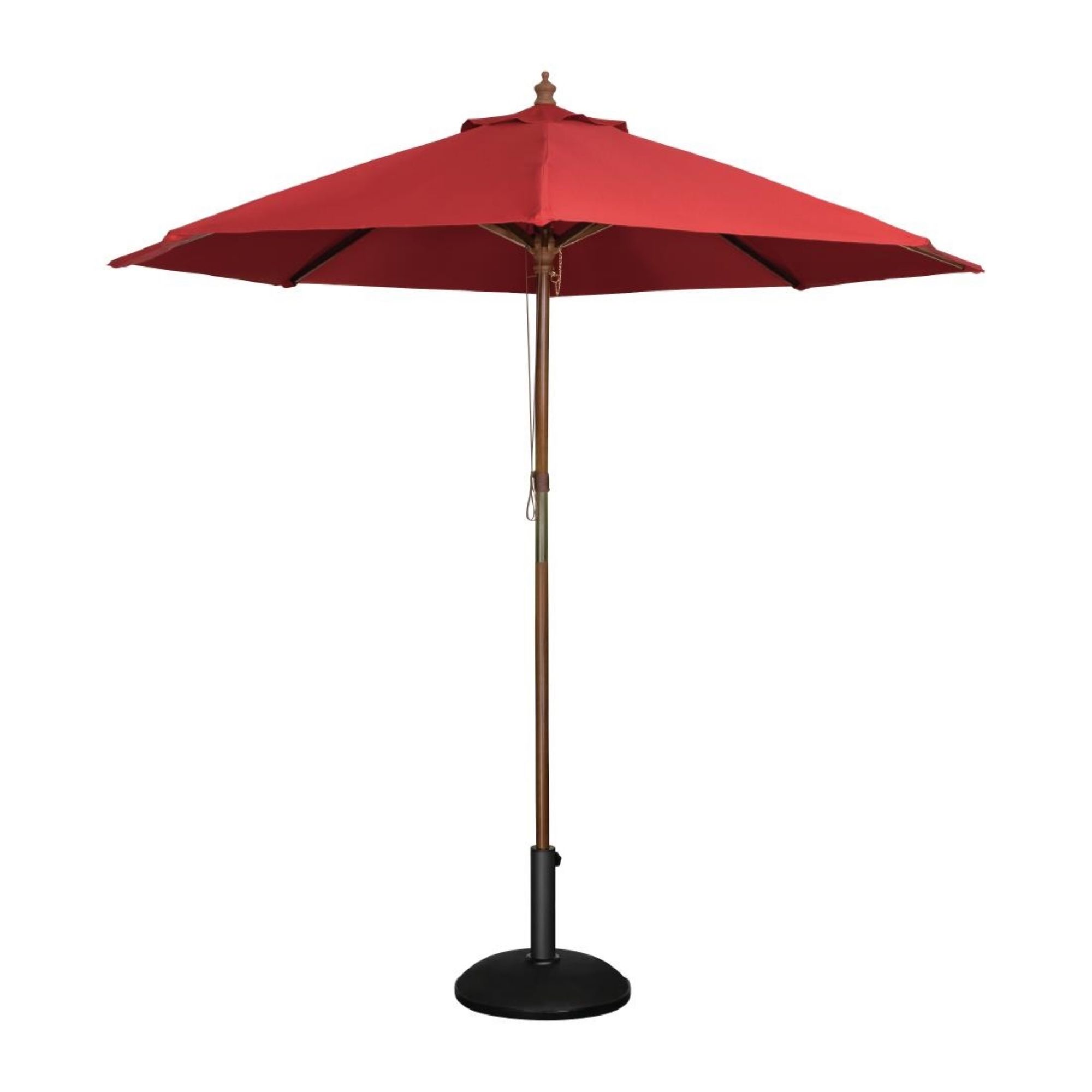 Picture of Bolero Round Parasol 2.5m Diameter Red - GL304