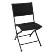 Picture of Bolero PE Wicker Folding Chair Set (Pack of 2) - GL303