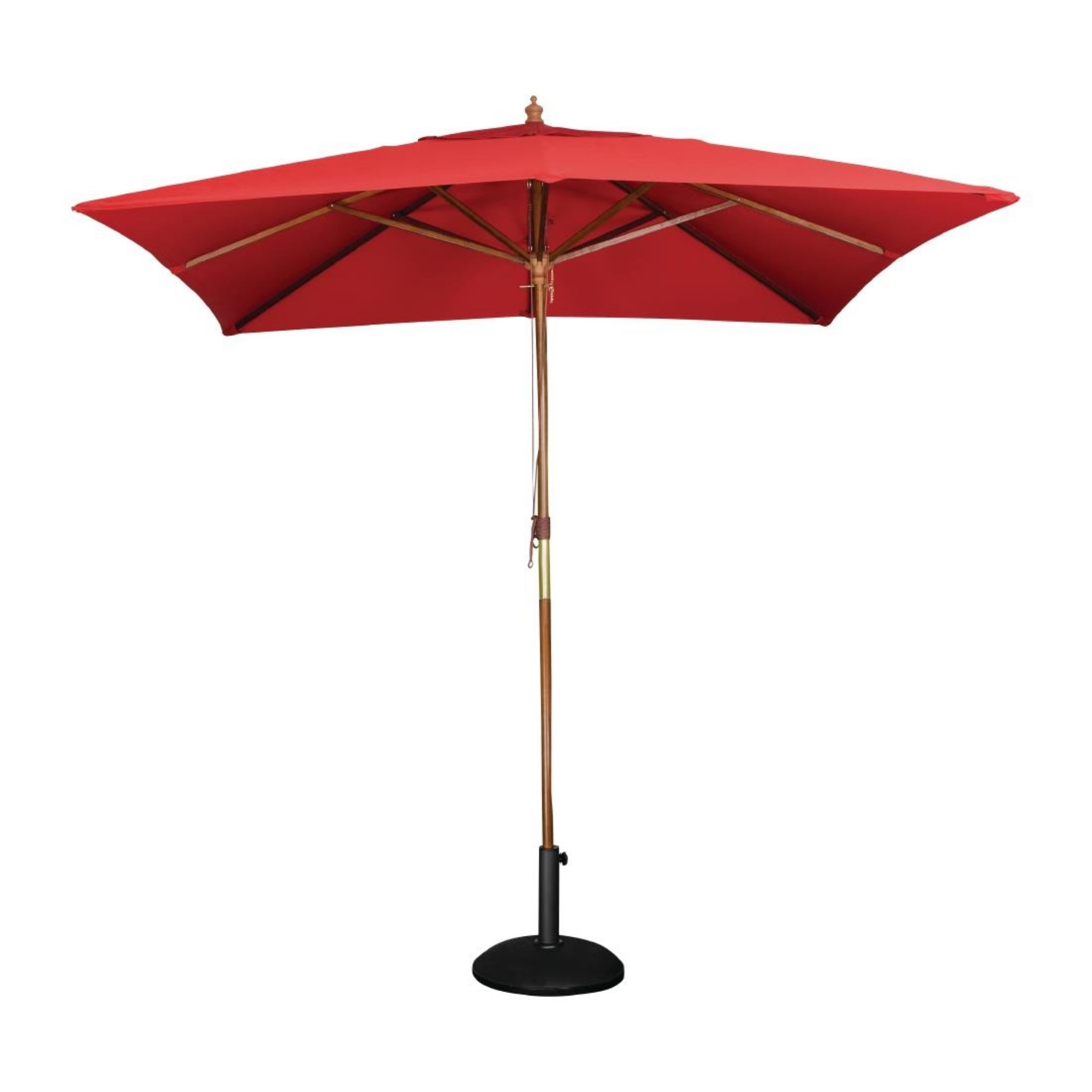 Picture of Bolero Square Parasol 2.5m Diameter Red - GL306