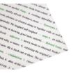 Picture of Greaseproof Paper Sheets Fresh and Tasty Print 255 x 203mm (Pack of 500) - GK975