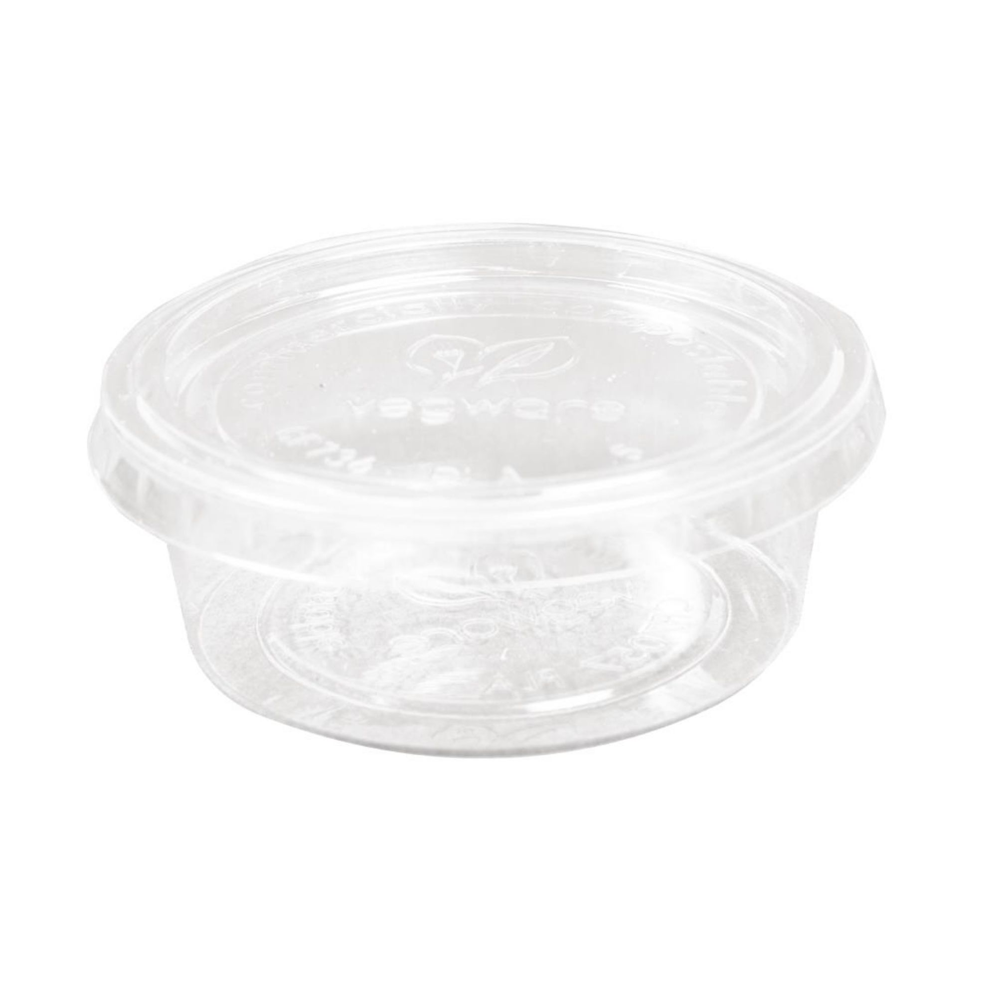 Picture of Vegware Compostable Cold Portion Pots 59ml / 2oz (Pack of 2000) - GK103