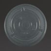 Picture of Vegware Compostable Cold Cup Flat Lids 340ml / 12oz and 455ml / 16oz (1000 pack) - GK106