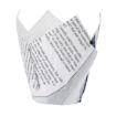 Picture of Grease-Resistant Paper Chip Crowns Newspaper Print (1100 pack) - GK973