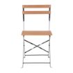 Picture of GJ766 - Bolero Faux Wood Bistro Chair (Pack 2) - GJ766