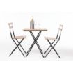 Picture of GJ766 - Bolero Faux Wood Bistro Chair (Pack 2) - GJ766