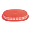 Picture of Olympia Oval Polypropylene Food Basket Red (Pack of 6) - GH967