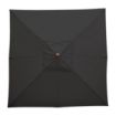 Picture of Bolero Square Double Pulley Parasol 2.5m Diameter Black - GH990
