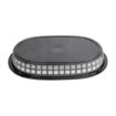 Picture of Olympia Oval Polypropylene Food Basket Black (Pack of 6) - GH969