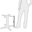 Picture of Bolero Cast Iron Coffee Height Table Base - GH445