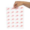 Picture of Burger Wrapping Paper Sheets Red 245 x 300mm (1000 pack) - GH036