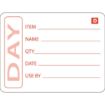 Picture of Hygiplas Dissolvable Prepared Food Labels (Pack of 250) - GH350