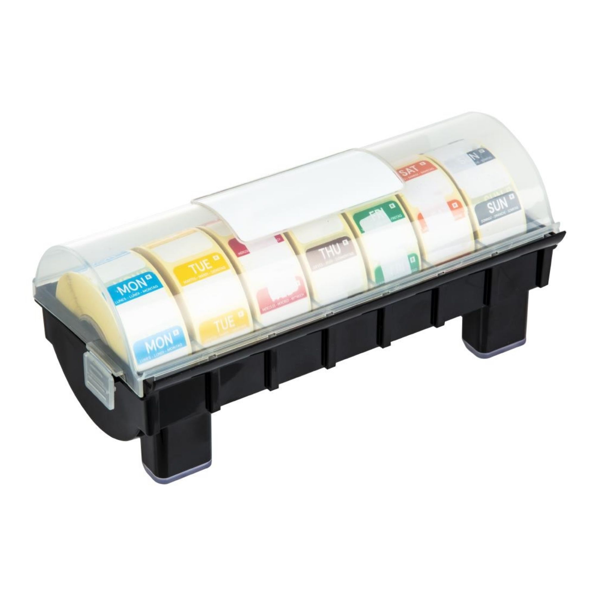 Picture of Hygiplas Removable Colour Coded Food Labels with 1" Dispenser - GH473
